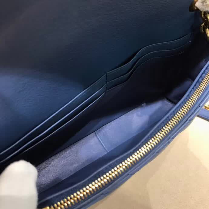 BALENCIAG巴黎世家 刺繡Logo 鏈條包 定制進口牛皮 繡線裝飾 搭配復古鏈條  BL1142